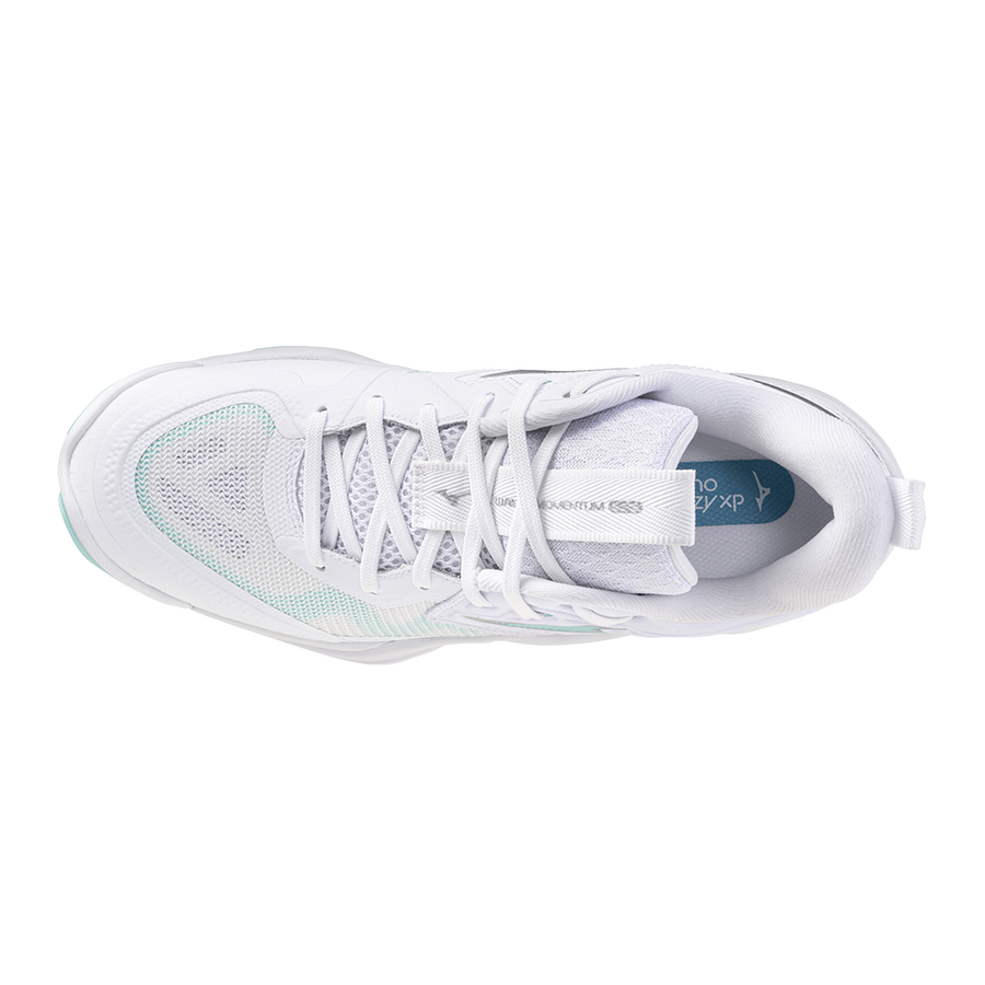 Mizuno WAVE MOMENTUM ELITE White/Blue Tint